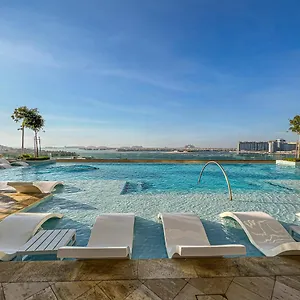  شقة Emaar Beachfront - Sunrise Bay Tower, Marina